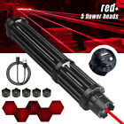 Adjustable Red Burning Laser Pointer Pen Visible Dot Torch Light Rechargeable Us