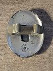 Vintage Bell Trading Post Sterling Silver Turquoise Bolo Tie Slide Southwestern