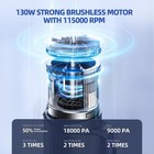 2in1 Car Vacuum Cordless -18000pa Strong Suction Wet   Dry Handheld Portable Ask