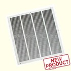 Air Return Vent Cover Grille 24 X 24 Duct Size Steel Wall Ceiling Sidewall White
