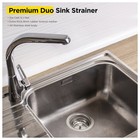 Everflow 7516 Kitchen Sink  3-1 2 Inch  Stainless Steel Drain Assembly With