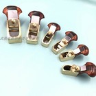 6pcs Different Thumb Brass Flat-bottom Planes  cello Bass woodworking Tool