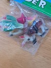 Vtg South Of The Border Hand Painted Figurines In Original Package Nos