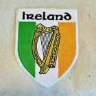 Ireland Patch Coat Of Arms Emblem Harp Embroidered Iron0on Eire Celtic Tricolour