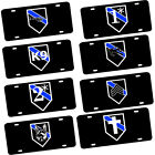 Law Enforcement Thin Blue Line Shield Units  Ranks And More License Plate