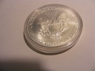 2001 American 1 Oz 999 Fine Silver Eagle New  1 Coin Bu Mint File  2921