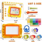 Large Magnetic Drawing Board For Toddlers  Magnetic Doodle Board For Kids  Etch