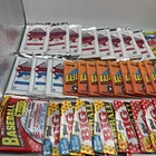 Huge Lot Of 65 Unopened Old Vintage Baseball Cards In Wax Packs