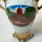Montpelier Vt State House Vermont Antique Souvenir China Trinket Vase