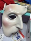 Vintage Clay Art  Phantom Of The Opera Musical Ceramic Mask   1988