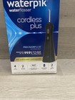 Waterpik Water Flosser Cordless Plus Wp-462w Black 4 Tips  New Sealed