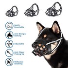 Adjustable Dog Muzzle Silicone Breathable Strong Basket Dogs Mouth Muzzles Usa