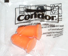 Condor Disposable Ear Plugs Case Of 200 Pr Orange Noise Reduction 32db Indiv Pkg