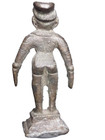 19th C  Indian Bronze Standing Hindu Figure Of Chakravartin