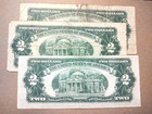 Three  2 1953 A   Star   United States Legal Tender Note Red Seal