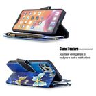 Magnetic Leather Wallet Zipper Case Cover For Iphone 14 15 Pro Max 13 12 7 8 Xr