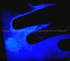 Official Dicyanin Aura Glasses Ghost Orgone Reiki Crystal Psychic Emf Qi Hunting
