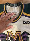 Mobile Mysticks Autographed Team Hockey Jersey Size Xl  Circa 1998