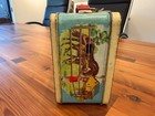 Vintage 1962 Lassie And Black Beauty Metal Lunchbox With Thermos