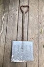 Antique Heart Handle Metal Snow Shovel Vintage Christmas Snowman Xmas Decor Art