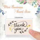120 Pieces Thank You For Supporting My Small Business Cards Mini Thank You
