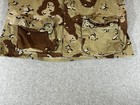 Vintage Camo Jacket Mens Large Desert Chocolate Chip Military Combat Coat Shirt
