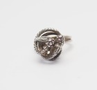 Rare Vintage Double Band Sterling Silver Caribbean Traditional Ring Sz 7 5 Ac