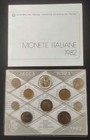 1982 Coin Division Set With Silver Ipzs Fdc - Collectible Lira