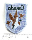 Vintage Canada Jacket Patch Ducks Fowl Nature Canadian Travel Souvenir Nos