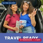 Band-aid Brand Travel Ready Portable Emergency First Aid Kit  Minor Wound Care 