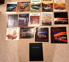 Lot Of 17  Vintage Chevrolet Monte Carlo Original Car Sales Brochure Catalogs