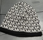 Michael Kors Women s 3 Piece Set Mk Repeat Logo Scarf  Hat   Gloves  derby Grey 