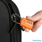 2 Pack Tsa Approved Travel Combination Cable Luggage Locks For Suitcases   Ba   