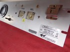 Bird Thruline 43 Radio Repeater 19  Rack Mount Panel Wattmeter 4522 No Slugs  9