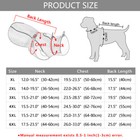 Pet Dog Vest Coat Warm Fleece Jacket Reflective Waterproof Winter Padded Clothes