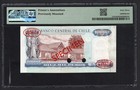 Chile 10000 Pesos 1996 P157bs  specimen N 003  Uncirculated Grade 63