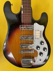 Teisco Et-300 Mid-1960s Gold Foil Pickups Electric Guitar   Coodercaster   Slide