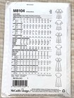 Mccalls 8104 Sresses Sewing Pattern Women 6-14 Flowy Fit Flare Uncut