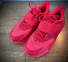 Men   s Size 8   W 9 5 Under Armour Curry Fox 2 Swipa Claus Red Basketball Shoes