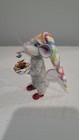 Little Felted Mouse Mice Needle Felt Eating Breakfast Handmade Ooak Collectible