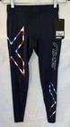 2xu Pwx Men   s Compression Tights Navy Size Medium Ma3849b