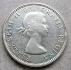 1960 Canada Silver Dollar