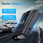 300-1000m Radar Detector Car Anti-police Speeding Voice Broadcast Alert Band Gps