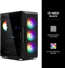 I3 Neo Atx Mid-tower Rgb Gaming Pc Desktop Computer Case  Black