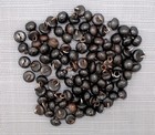 Antique Boot Shoe Buttons Black Crafts Doll Teddy Bear Eyes 100 Pcs