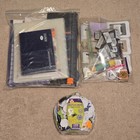 Large Lot Misc Crafts Lamination Sheets Stamps Stencils Ink Ruler Liquid Glass