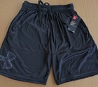New Under Armour Men Gym Loose Heatgear Athletic Graphic Logo Shorts M L Xl Xxl