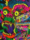 Frankie And The Witch Fingers Concert Poster-4 20 24 Los Angeles  Ca-blacklight
