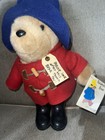 Vintage Rare  British New With Tags  Classic 1990s  Paddington Bear Plush