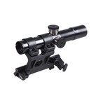 Mosin Nagant Pu91 30 Scope W  Mount Complete Set Svt-40 Mg4x20 German  4 Reticle